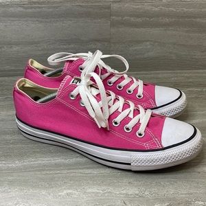 Converse Hot Pink One Star Low Top Classic Sneakers Womans 10.5